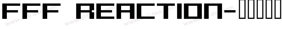 FFF Reaction字体转换